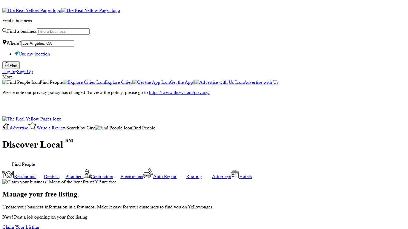 The Real Yellow Pages®